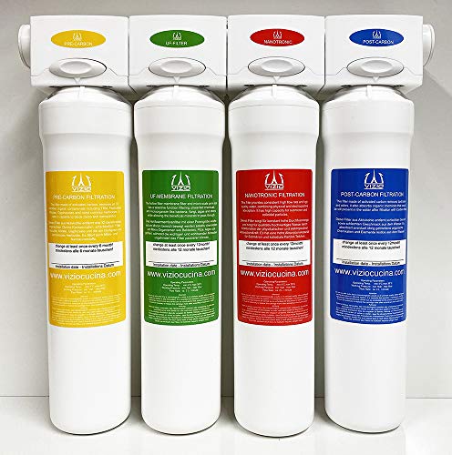 Trinkwasserfilter, Wasserfilter system, Hauswasserfilter 4 stadien Filtersystem - für 1 Jahr Trinkwasser Trinkwasserfilter, Wasserfilter system, Hauswasserfilter 4 stadien Filtersystem - für 1 Jahr Trinkwasser von VIZIO