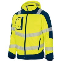 Vizwell - VW268B Winter-Kontrast-Softshelljacke Gr. s leuchtgelb/marine Vizwell - VW268B Winter-Kontrast-Softshelljacke Gr. s leuchtgelb/marine von VIZWELL