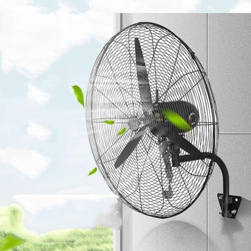 VJDKGUIDC Industrieller Wandventilator, 3 Geschwindigkeitsstufen für Hochleistungskühlung in großen Räumen Kompakter und leiser Raumventilator für die Wand Oszillierender Wandlüfter VJDKGUIDC Industrieller Wandventilator, 3 Geschwindigkeitsstufen für Hochleistungskühlung in großen Räumen Kompakter und leiser Raumventilator für die Wand Oszillierender Wandlüfter von VJDKGUIDC