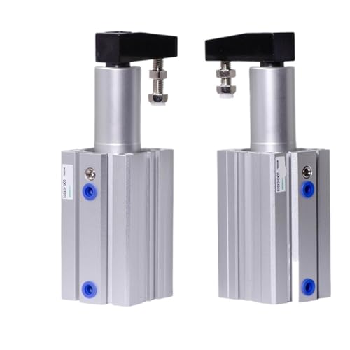 2 stücke Drehen die spann zylinder QCKL20X10S QCKR20X10S QCKL20X20S QCKR20X20S Spann Zylinder QCK 90 grad pneumatische klemme(QCKL20X10S) von VJEHSKUM