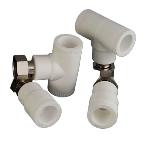 20 stücke Wasser Rohr Armaturen 1/2 "Kupfer Verdickt Mutter live Direkt Ellenbogen T Wasser Heizung Spezielle(Orange) von VJEHSKUM
