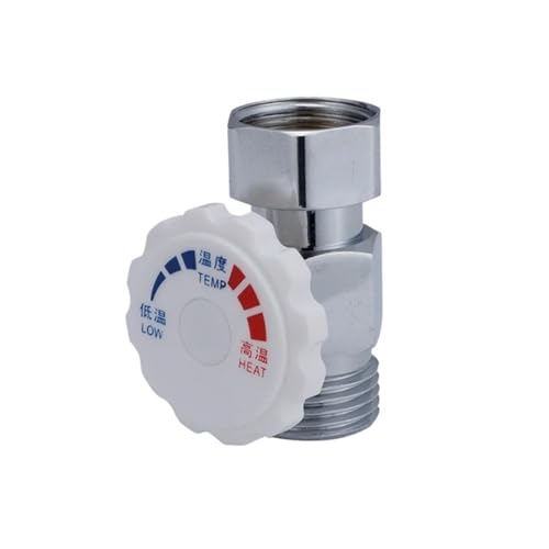 5 Stück 1/2 Zoll Temperaturregulierendes Wasserdurchfluss- und Wassertemperaturregulierendes Überdruckventil for Durchlauferhitzer(1) von VJEHSKUM