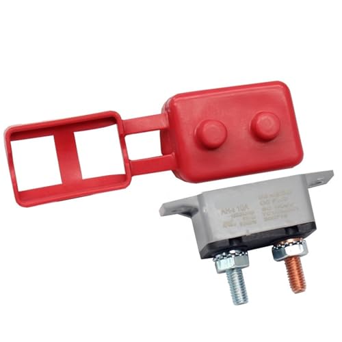DC 12V 24V 5A 10A 15A 20A 25A 30A Leistungsschalter mit automatischer Rückstellung und Abdeckungsbolzen for Automobile(30A) von VJEHSKUM