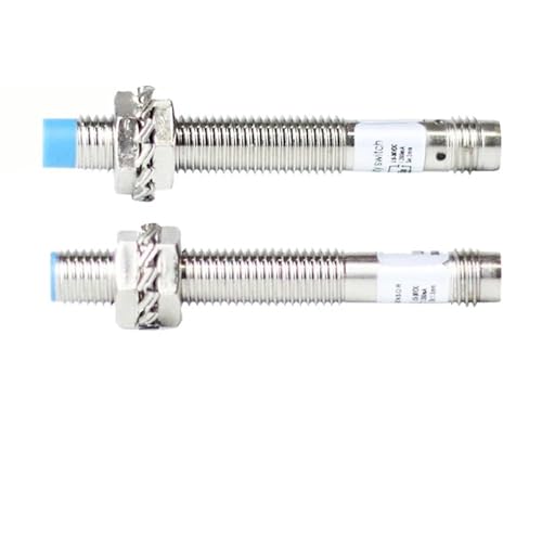 LJ8 Plug-in Näherungssensorschalter 3-polig Sn:1mm / 2mm DC 2-adrig 3-adrig NPN PNP NO NC und 2 Meter oder 5 Meter Luftkabel(2mm PNP NO) von VJEHSKUM