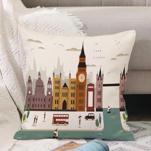 VJIZLOQB Kissenbezug 30x30cm Dekokissen Polyester Sofakissen,Kissenbezüge,für Sofa Schlafzimmer Wohnzimmer Outdoor Kissenhülle,London, attraktive Reiselandschaft berühmte Stadt England Big Be VJIZLOQB Kissenbezug 30x30cm Dekokissen Polyester Sofakissen,Kissenbezüge,für Sofa Schlafzimmer Wohnzimmer Outdoor Kissenhülle,London, attraktive Reiselandschaft berühmte Stadt England Big Be von VJIZLOQB