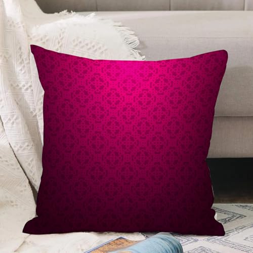 VJIZLOQB Kissenbezug 30x30cm Dekokissen Polyester Sofakissen,Kissenbezüge,für Sofa Schlafzimmer Wohnzimmer Outdoor Kissenhülle,Magenta abstrakt gestreiftes strukturiertes geometrisches Muster VJIZLOQB Kissenbezug 30x30cm Dekokissen Polyester Sofakissen,Kissenbezüge,für Sofa Schlafzimmer Wohnzimmer Outdoor Kissenhülle,Magenta abstrakt gestreiftes strukturiertes geometrisches Muster von VJIZLOQB