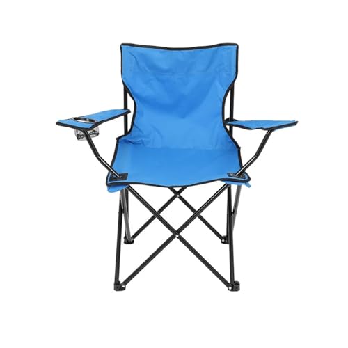 VJKAKZZPY Klappbarer Angelstuhl for den Außenbereich mit Sessel, Camping, Klappstuhl, Strandkorb, praktischer Angelstuhl (Size : 1) von VJKAKZZPY