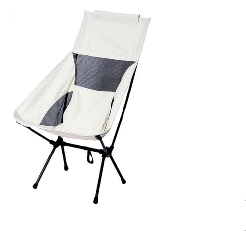 VJKAKZZPY Tragbare Klapp Camping Stuhl Im Freien Mond Stuhl Zusammenklappbaren Fuß Hocker for Wandern Picknick Angeln Stühle Sitz Werkzeuge (Size : A) von VJKAKZZPY