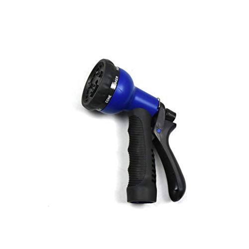 1 STÜCK Verstellbare Schlauchdüse 8 Typ Hochdruck-Wasserpistole Gartensprinkler Rasensprinkler Autowaschwasserpistole-Blau von VJOSH