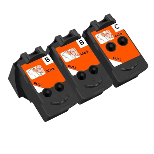 VJSLWPIB Druckenköpfe kompatibel mit G1000 G1010 G2000 G3000 G3000 G3010 G4000 G4010 Drucker(2 Black 1 Color) von VJSLWPIB