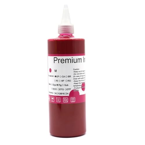 VJSLWPIB WF-C5290 C5790 C5210 C5710 C5390 C5890 kompatible Pigmentinte 500 ml(500ml Ink Magenta) von VJSLWPIB