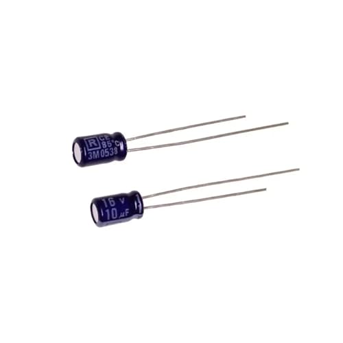 10 Stück/100 Stück 16V10uF 4X7MM Aluminium-Elektrolytkondensator(10Pcs) von VJYVRXLB