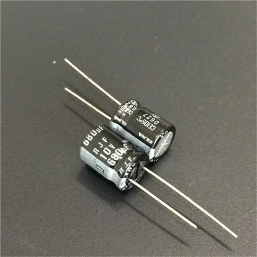 10Pcs/100Pcs 10x 12,5mm Super Niedrigen Impedanz Hohe Zuverlässigkeit 10V680uF Audio Kondensator(10Pcs) von VJYVRXLB