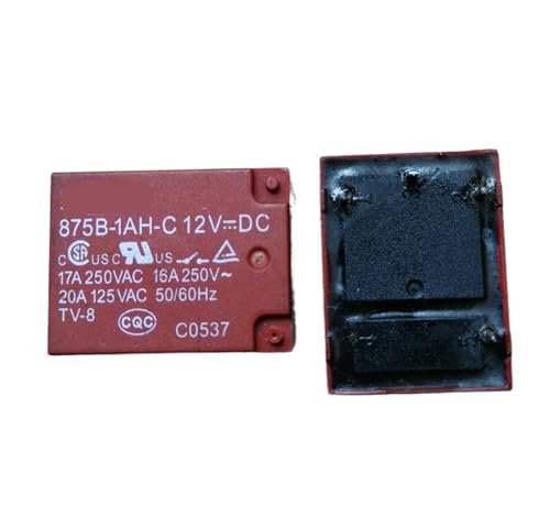 10Pcs Relais 875B-1AH-FC-12V 875B-1AH-FC-DC12V 875B-1AH-FC-12VDC 875B-1AH-FC M02 4PINS 17A 12VDC(12V) von VJYVRXLB