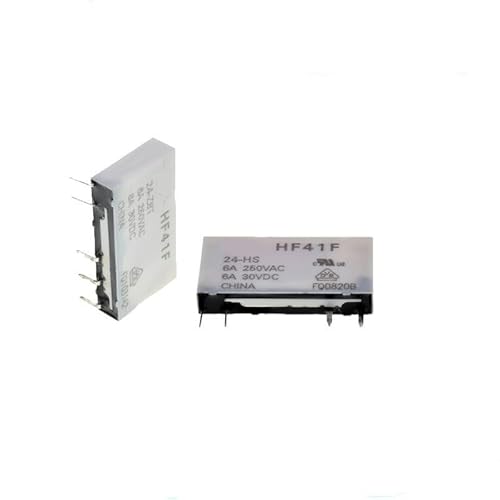 10Pcs Relais HF41F 5-HS HF41F 12-HS HF41F 24-HS HF41F-12-HS HF41F 12 HS 5VDC 12VDC 24VDC 4PIN(12v) von VJYVRXLB