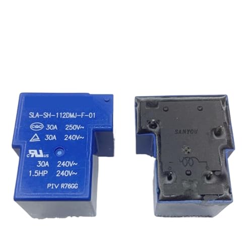10Pcs Relais SLA-SH-112DMJ 12VDC SLA-S-124DMJ-24VDC SLA S 124DMJ 12V 24V 48V 4PIN 30A 250VAC(SLA-112DMJ) von VJYVRXLB