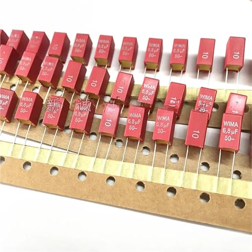 2 STÜCKE/5 STÜCKE MKS2 50 V 6,8 UF 6U8 50 v 6,8 uF 10% Folienkondensator 6800 nF 6U8K50 685 Pitch = 5 MM(5PCS) von VJYVRXLB