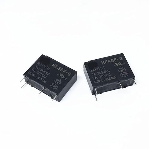 20Pcs Relais HF46F-G-5-HS1 HF46F-G-12-HS1 HF46F-G-24-HS1 HF46F-G-12-HS1T HF46F-G-24-HS1T 4PIN 5V 12V(HF46F-G-05-HS1) von VJYVRXLB