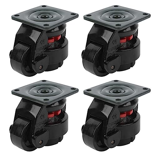4Pcs Ebene Einstellung Caster Heavy Duty Industrielle Roller Rad Nivellierung Caster Rad von VJYVRXLB