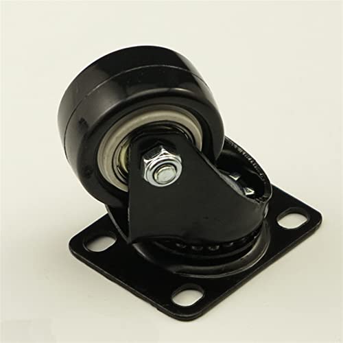 4Pcs Schwarz 40mm Ersatz Lenkrollen Sofa Stühle Büro for Trolley Möbel Caster Räder von VJYVRXLB