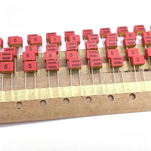 5 STÜCKE/10 STÜCKE FKP2 470pF 630 V 630 V 470 pF 5% Folienkondensator 0,47 nF 630 V 471 Pitch = 5 MM(20PCS) von VJYVRXLB