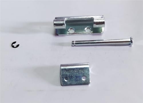 CL237 Edelstahl/Eisen Verdecktes Scharnier Hochleistungs-Türscharnier Pivot Butt Folding Unsichtbar 1 Stück(Galvanizing,CL237-2) von VJYVRXLB