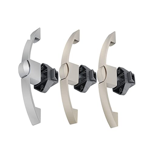 Camper Auto Push-Lock mit Griff RV Caravan Boot Motor Home Schrank Schublade Latch Button Schlösser 1Pcs(Bright Chrome 160mm) von VJYVRXLB