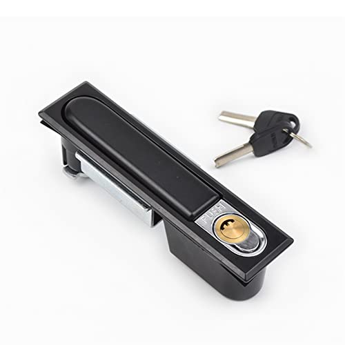 Einstellbare Hebel Kompression Schlösser Türen Latch Mit Schlüssel Boot RV Werkzeug Box Camper Hardware 1Pcs(XK136-142BK-XX) von VJYVRXLB