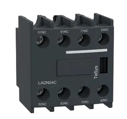LADN04C LADN04C LADN04C Hilfskontaktblock 4NC Frontmontage Schraubklemmen 1 Stücke von VJYVRXLB