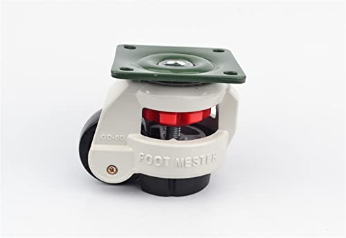 Niveauregulierungsrollen GD-60F Flache Unterstützung for schwere Ausrüstung Industrielle Rollen 1 Stücke von VJYVRXLB