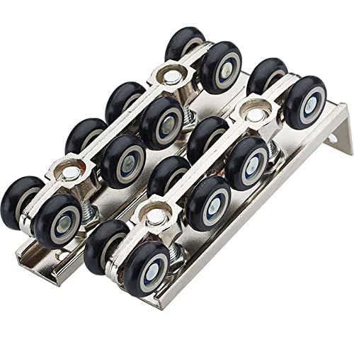 Türen Riemenscheibe Schiebetüren Hängeschiene Rad Kleine Größe 1 Sets for Eine Tür 30 X 30 Hängeschiene von VJYVRXLB