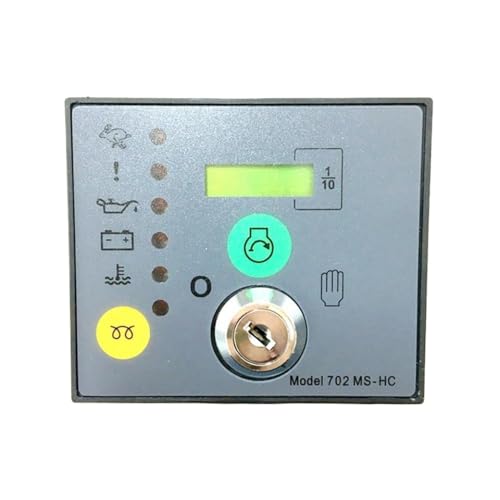 VJZYUTSW 702MS DSE702K-AS-Kompatible Auto Startgenerator Controller Schlüsselstartsteuermodul Dieseltenset Ersatzteile(702MS-HC) von VJZYUTSW