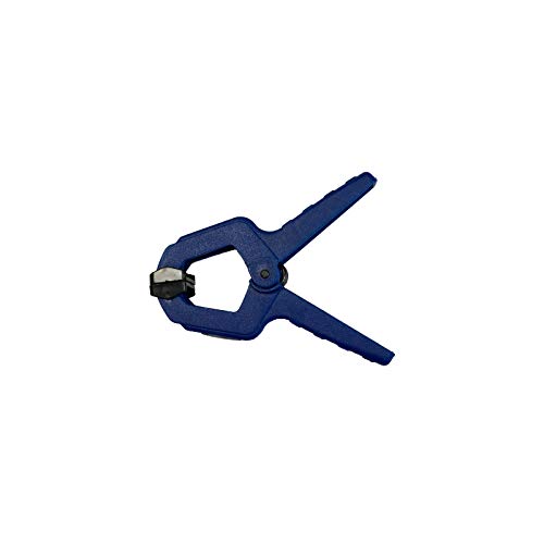 10er Set Universalklemmen - 50 mm - Federklemmen - Kunststoffklemmen - Bastelklemmen - PVC-Zwingen - Klemmzwingen - Leimzwingen - Montageklemmen - PVC Zwingen - Einhandzwingen von VKF Renzel