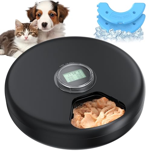 Futterautomat Katze Nassfutter Katzenfutter Automat: Futterspender Katze - Nassfutterautomat für Katzen Kabellos - Katzen Futterautomaten Kuehlung - Automatischer Futterspender Hund mit Akku Timer Futterautomat Katze Nassfutter Katzenfutter Automat: Futterspender Katze - Nassfutterautomat für Katzen Kabellos - Katzen Futterautomaten Kuehlung - Automatischer Futterspender Hund mit Akku Timer von VKIMISS