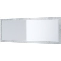 Wandspiegel Rechteckiger Spiegel Lima V3 139 cm für Flur Garderobe Wohnzimmer - Beton Oxid Optik - Beton Oxid Optik - Vladon von VLADON