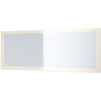 Vladon Wandspiegel Spiegel Lima Flur Diele Hochglanz Naturfarben - Creme Hochglanz 139 x 55 cm - Creme Hochglanz 139 x 55 cm von VLADON