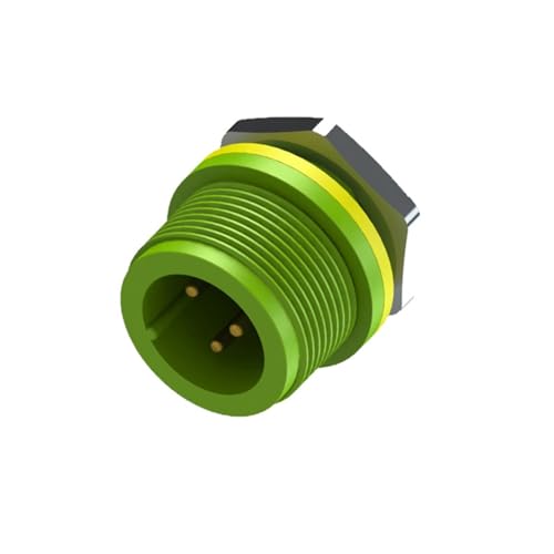 10 PCS EC 3-adriges wasserdichtes IP68-Außennetzteil 10A 15A M20 elektrischer 3-poliger Luftfahrt-Stecker männlich weiblich Steckdose Buchse Panel(EC03681-1123-BF 10A) von VLALAMNO