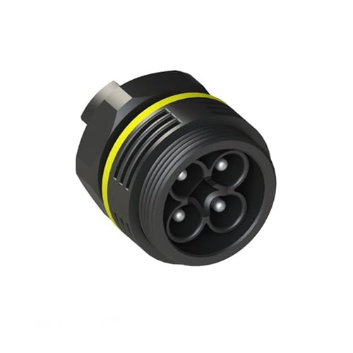 10 Stück/Set EP 17,5 A Steckdose Panel-Stecker 4-polig IP68 wasserdicht Luftfahrt-Dockingkabel Draht elektrischer Anschluss(EP040-1124-00-socket) von VLALAMNO