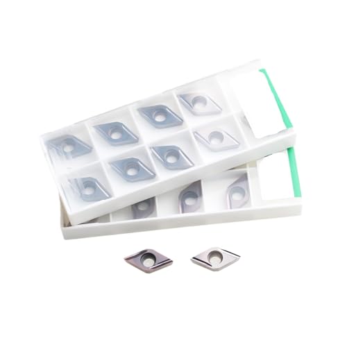 10 stücke DCGT070201 DCGT070202 DCGT070204 DCGT11T301 DCGT11T302 DCGT11T304 LF RU LU CNC Drehmaschine Drehen Werkzeuge(DCGT11T304,R-F GMH25) von VLALAMNO