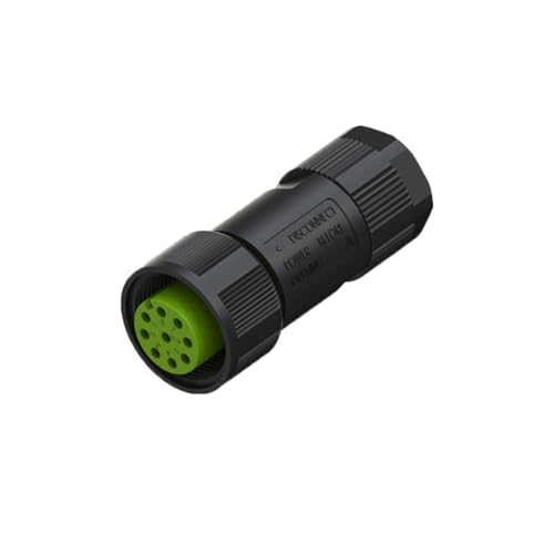 10 teile/satz IP68 Wasserdichte Automatische Industrielle Luftfahrt Draht Stecker Schweißen M20 9 Pin Stecker Kabel for LED Sensor Solar(EC09681-2002-BF 5A) von VLALAMNO
