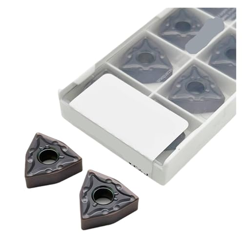 10PCS WNMG080404 WNMG080408 MA MS VP25 OD WNMG Hartmetall Drehen Werkzeug Drehmaschine for Edelstahl(WNMG080408-MS VP25) von VLALAMNO