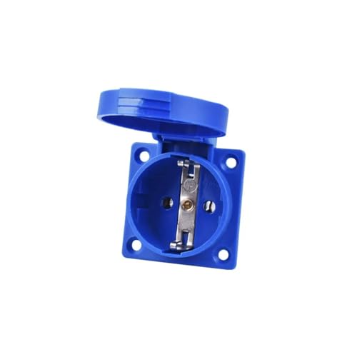 16A 220V-240V 2P+E IP44 Klimaanlage Industriesteckdose Kabel Stromanschluss(XM 312 A) von VLALAMNO