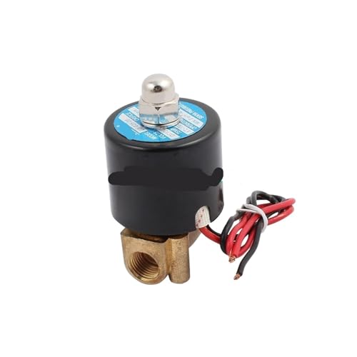 G3/8" 2W-040-10 Messing Elektrisches Magnetventil Wasser Öl Luft Erdgas N/C AC220V von VLALAMNO