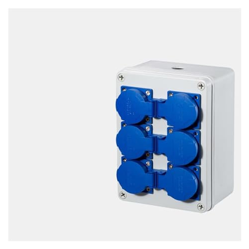 IP65-Industriestecker-Verteilerkasten, maßgeschneiderte Außensteckdose, IP54-Steckdose nach europäischem Standard, wasserdichter Steckverbinder, multifunktionaler Steckdosenkasten(Socket 16A,Type 13) IP65-Industriestecker-Verteilerkasten, maßgeschneiderte Außensteckdose, IP54-Steckdose nach europäischem Standard, wasserdichter Steckverbinder, multifunktionaler Steckdosenkasten(Socket 16A,Type 13) von VLALAMNO