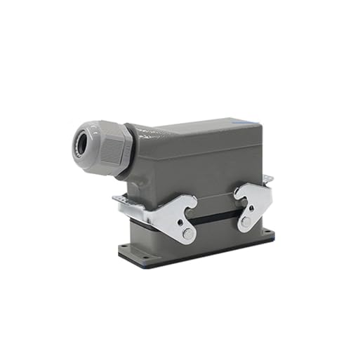 Rechteckiger Hochleistungssteckverbinder HDC-HE4 6 10 16 20 24 32 48-adriger 16A wasserdichter Luftfahrt-Steckerkopf-Seitenleitungssteckverbinder(16 core lateral line) von VLALAMNO