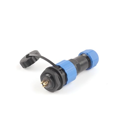SP16 IP68 Wasserdichter Steckverbinder, Kabelanschluss, Stecker und Buchse, männlich, weiblich, 2, 3, 4, 5, 6, 7, 9-polig, Panelmontage, Draht, Luftfahrtstecker(Nut TYPE,7P) von VLALAMNO