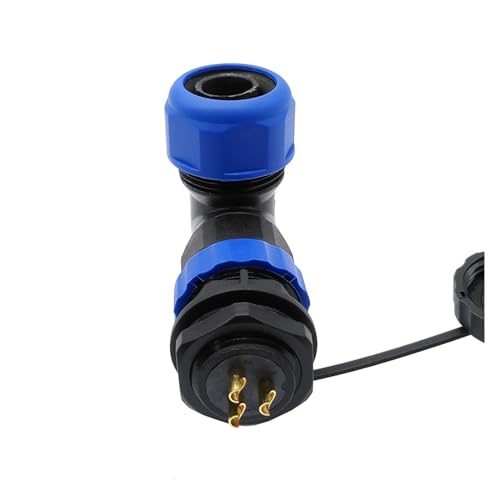SP20 Balgwinkel wasserdichter Stecker 2/3/4/5/6/7/9/10/12/14Pin IP68 Kabelstecker 90-Grad-Winkel(14 pin) von VLALAMNO