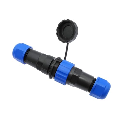 SP20 Gerader wasserdichter Stecker 2/3/4/5/6/7/8/9/10/12/14Pin IP68 Industriekabelstecker(3 pin) von VLALAMNO