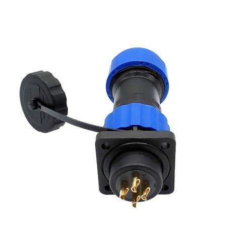 SP20 wasserdichter Steckverbinder IP68 Balgflanschbuchse 2/3/4/5/6/7/9/10/12/14Pin(12 pin) von VLALAMNO