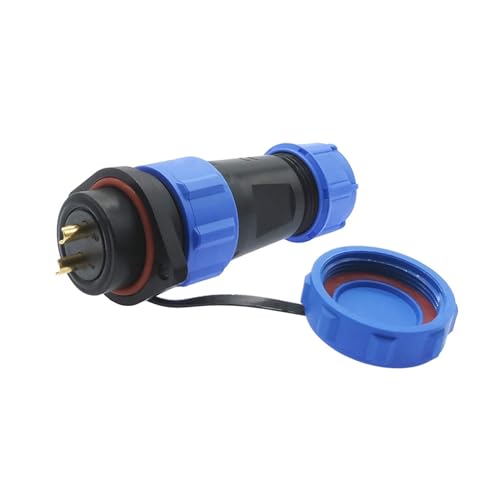 SP2110 wasserdichter Flanschstecker SP21 2/3/4/5/7/9/12-poliger IP68-Netzkabelstecker, Stecker, Buchse(12 pin) von VLALAMNO